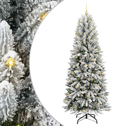 Albero di Natale artificiale Bianco 93 x 93 x 240 cm
