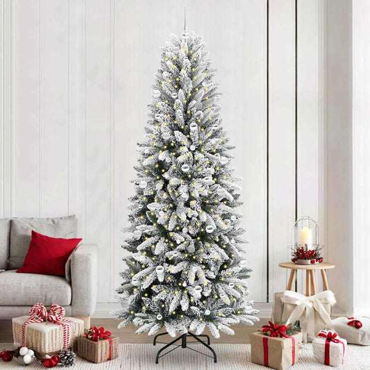 Albero di Natale artificiale Bianco 93 x 93 x 240 cm