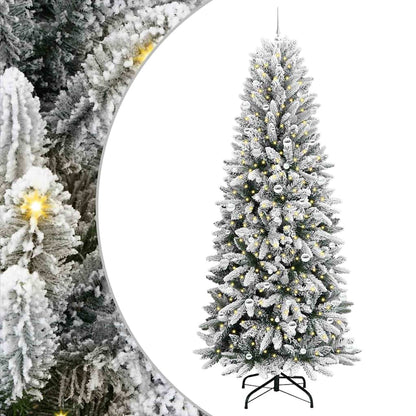 Albero di Natale artificiale Bianco 93 x 93 x 240 cm