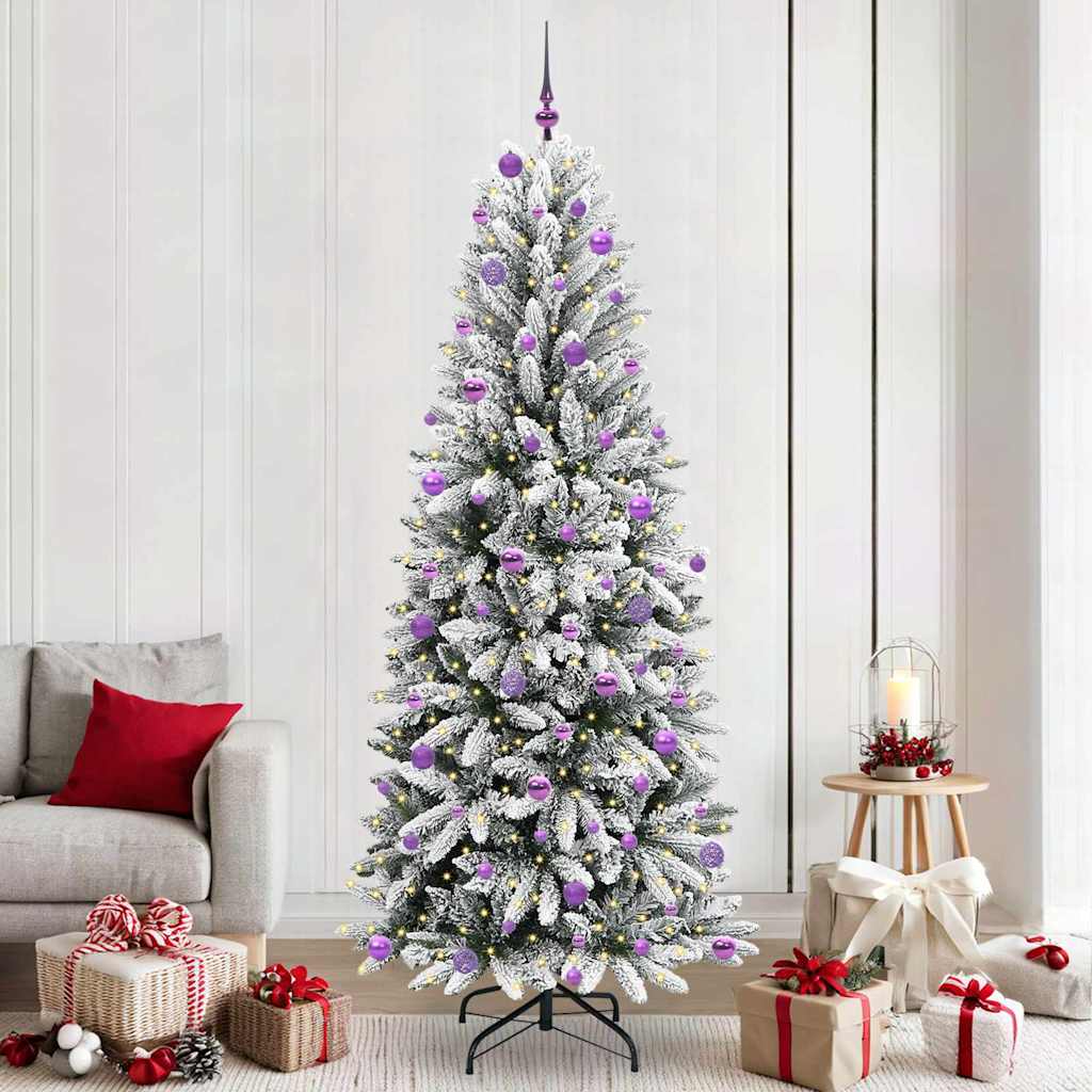 Albero di Natale artificiale Bianco 93 x 93 x 240 cm