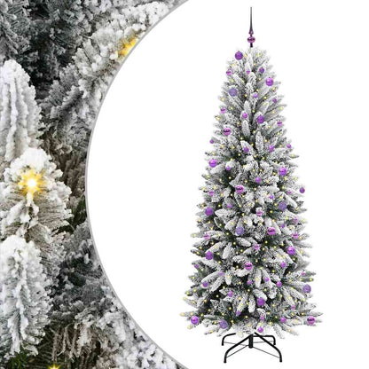 Albero di Natale artificiale Bianco 93 x 93 x 240 cm