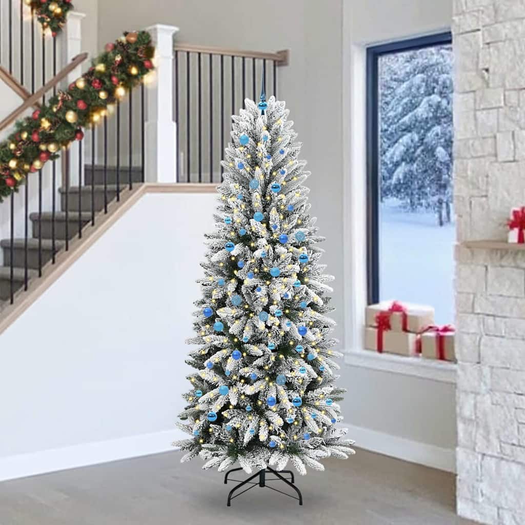 Albero di Natale artificiale Bianco 93 x 93 x 240 cm