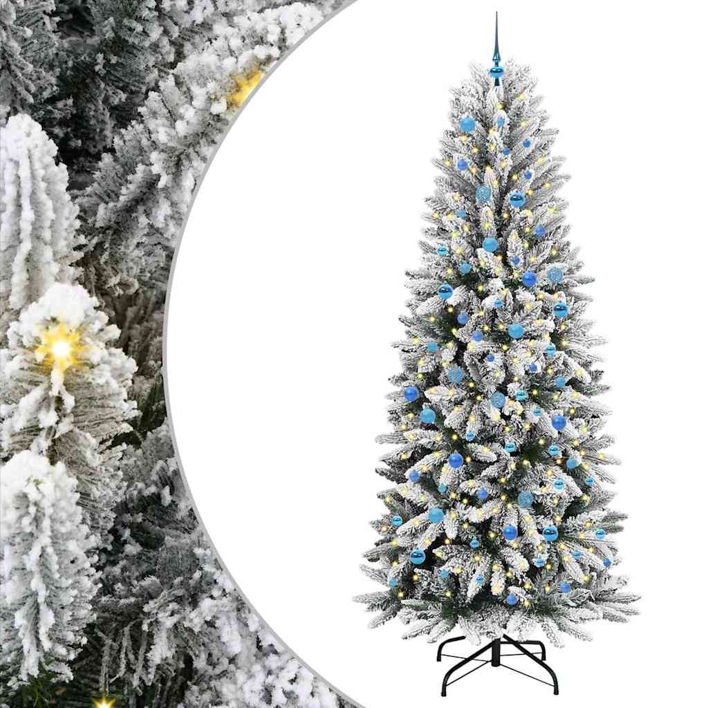 Albero di Natale artificiale Bianco 93 x 93 x 240 cm