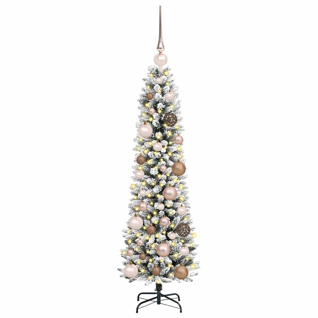 Albero di Natale artificiale con 150 LED Bianco 120 cm