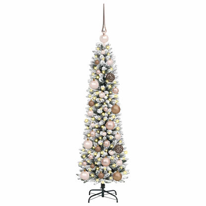 Albero di Natale artificiale con 150 LED Bianco 120 cm