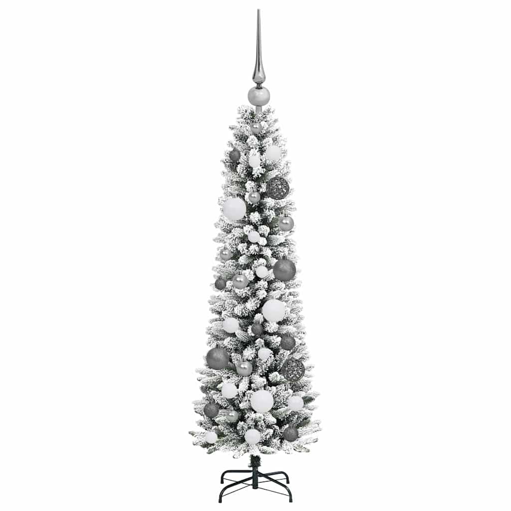 Albero di Natale artificiale con 150 LED Bianco 120 cm