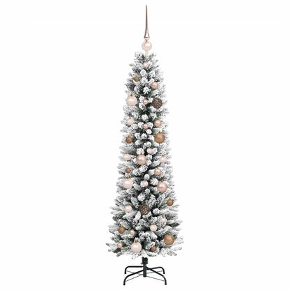 Albero di Natale artificiale con 150 LED Bianco 150 cm