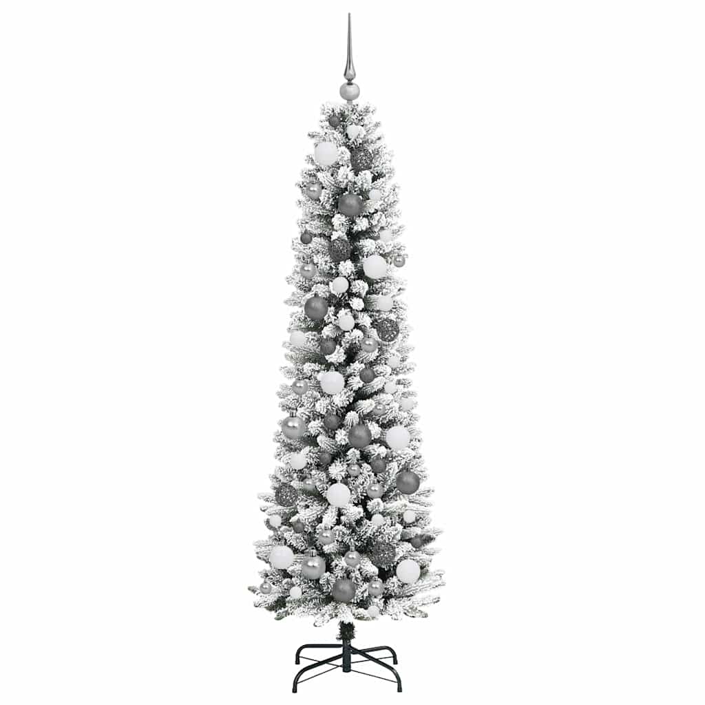 Albero di Natale artificiale con 300 LED Bianco 180 cm