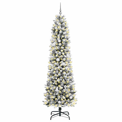 Albero di Natale artificiale con 300 LED Bianco 240 cm