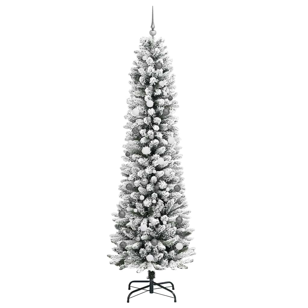 Albero di Natale artificiale con 300 LED Bianco 240 cm