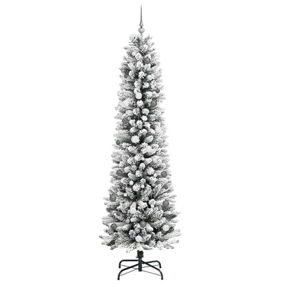Albero di Natale artificiale con 300 LED Bianco 240 cm