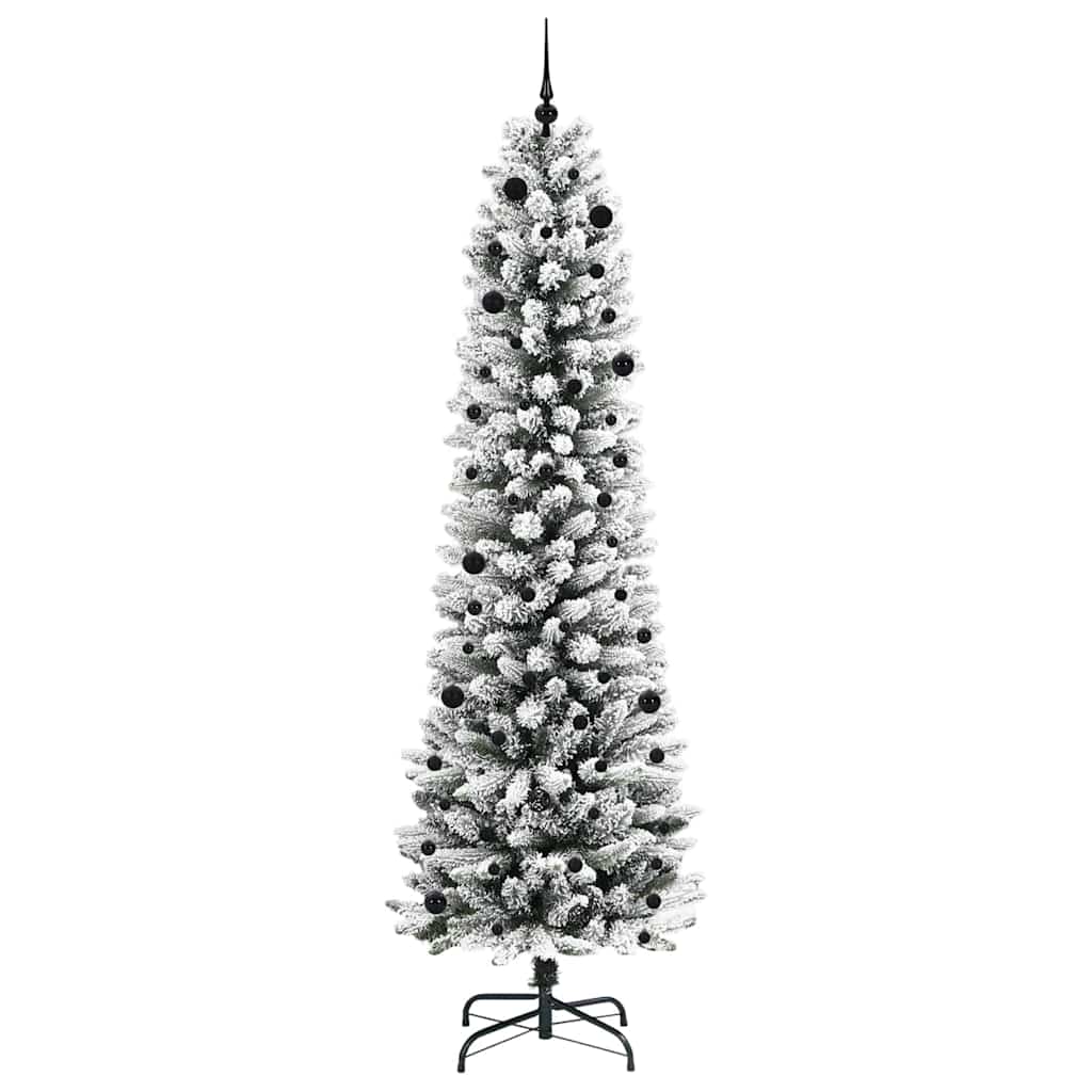 Albero di Natale artificiale con 300 LED Verde e bianco 240 cm