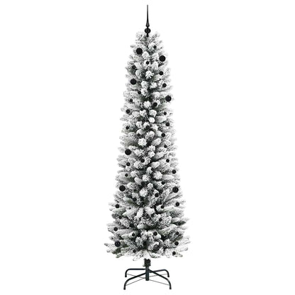 Albero di Natale artificiale con 300 LED Verde e bianco 240 cm