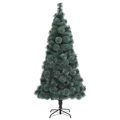 Albero di Natale artificiale preilluminato con set di palle