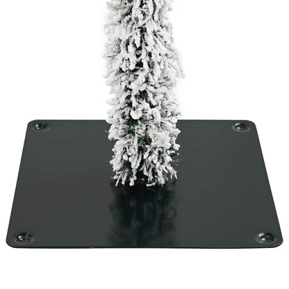 Albero di Natale con 150 LED Bianco 120 cm PE e Acciaio