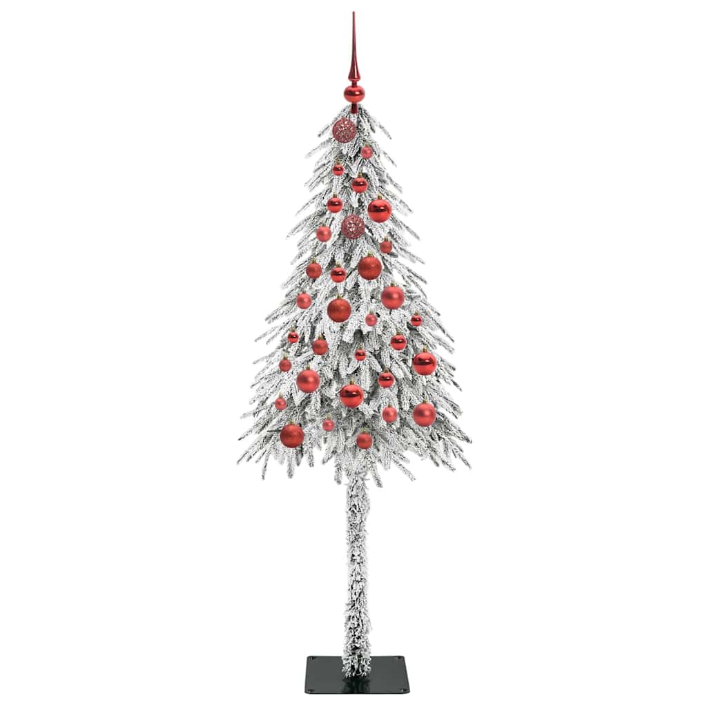 Albero di Natale con 150 LED Bianco 150 cm PE e Acciaio