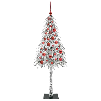 Albero di Natale con 150 LED Bianco 150 cm PE e Acciaio
