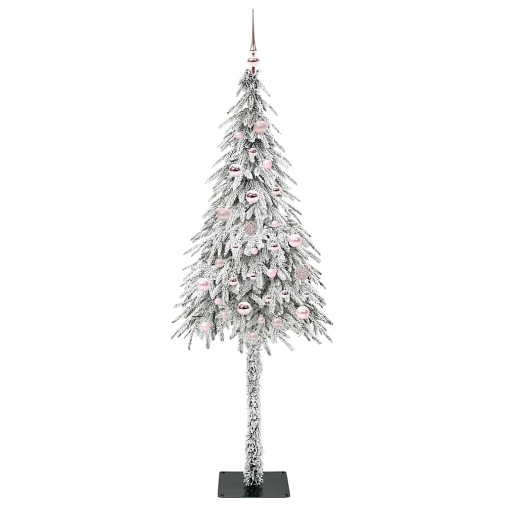 Albero di Natale con 150 LED Bianco 150 cm PE e Acciaio
