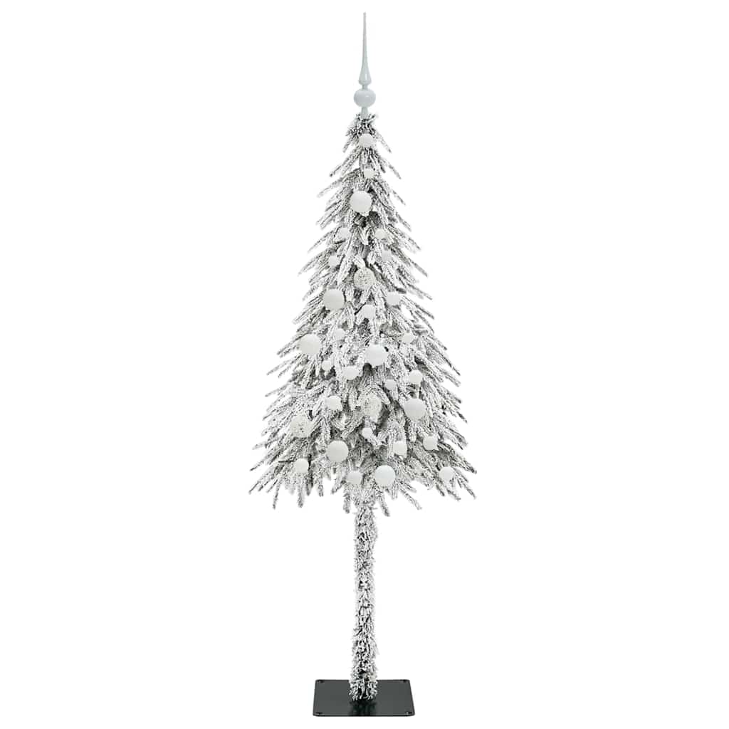 Albero di Natale con 150 LED Bianco 150 cm PE e Acciaio