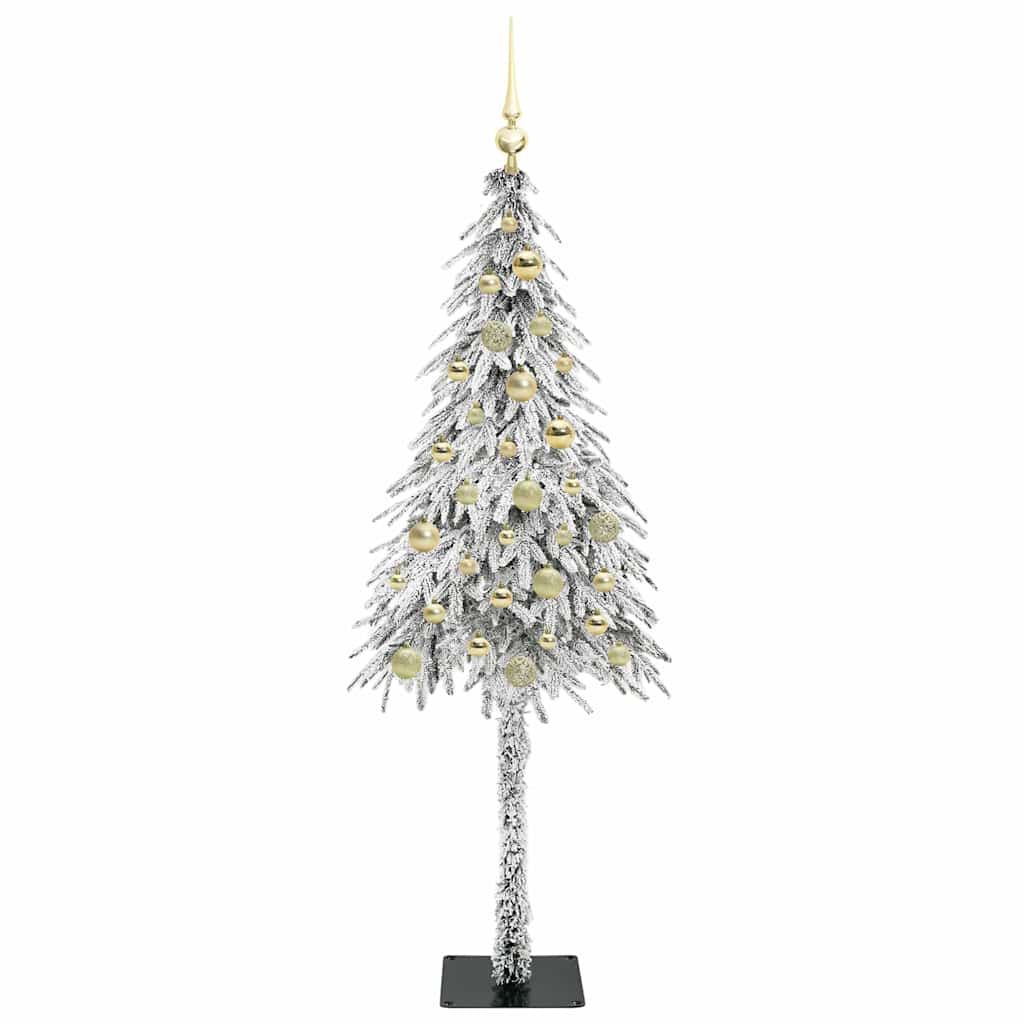 Albero di Natale con 150 LED Bianco 150 cm PE e Acciaio