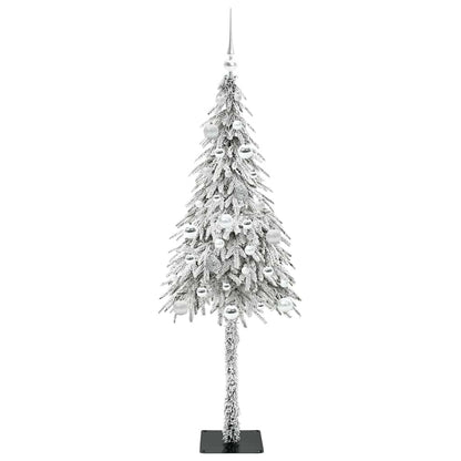 Albero di Natale con 150 LED Bianco 150 cm PE e Acciaio