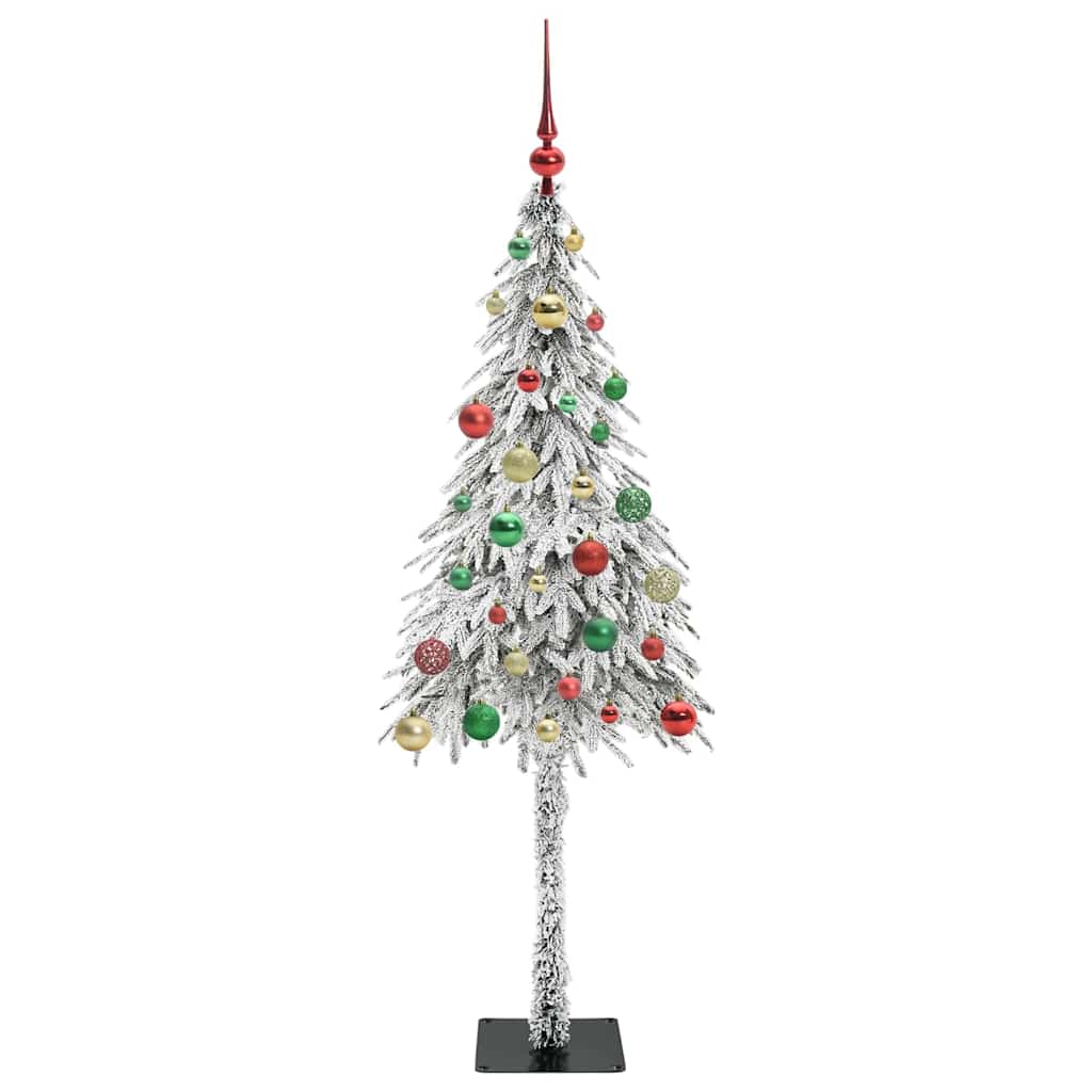 Albero di Natale con 150 LED Bianco 150 cm PE e Acciaio