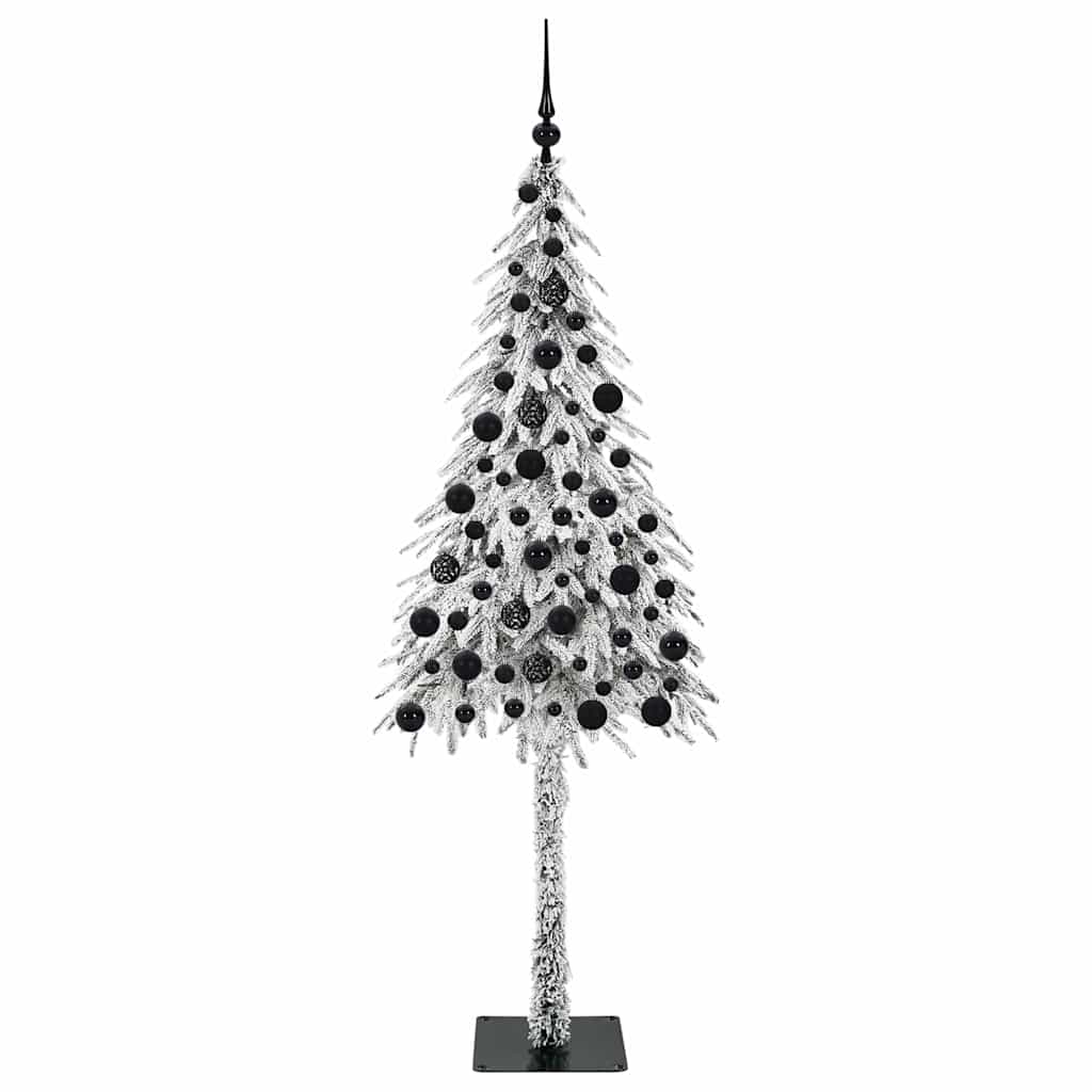 Albero di Natale con 300 LED Bianco 180 cm PE e Acciaio
