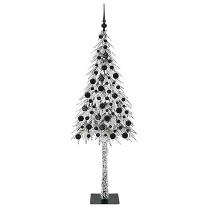 Albero di Natale con 300 LED Bianco 180 cm PE e Acciaio