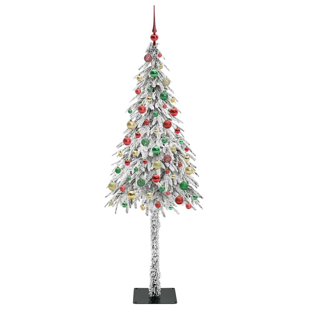 Albero di Natale con 300 LED Bianco 180 cm PE e Acciaio