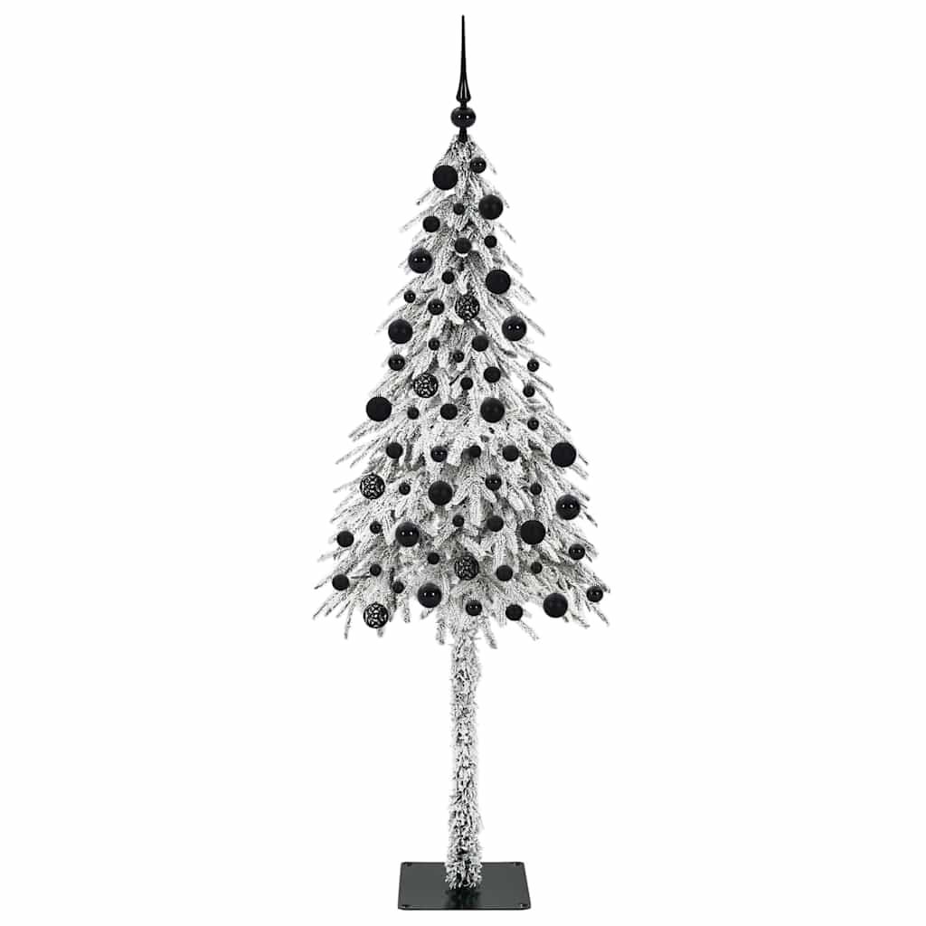 Albero di Natale con 300 LED Bianco 210 cm PE e Acciaio