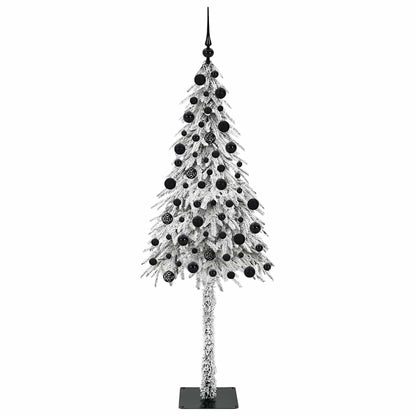 Albero di Natale con 300 LED Bianco 210 cm PE e Acciaio