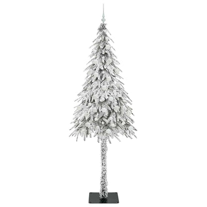 Albero di Natale con 300 LED Bianco 210 cm PE e Acciaio