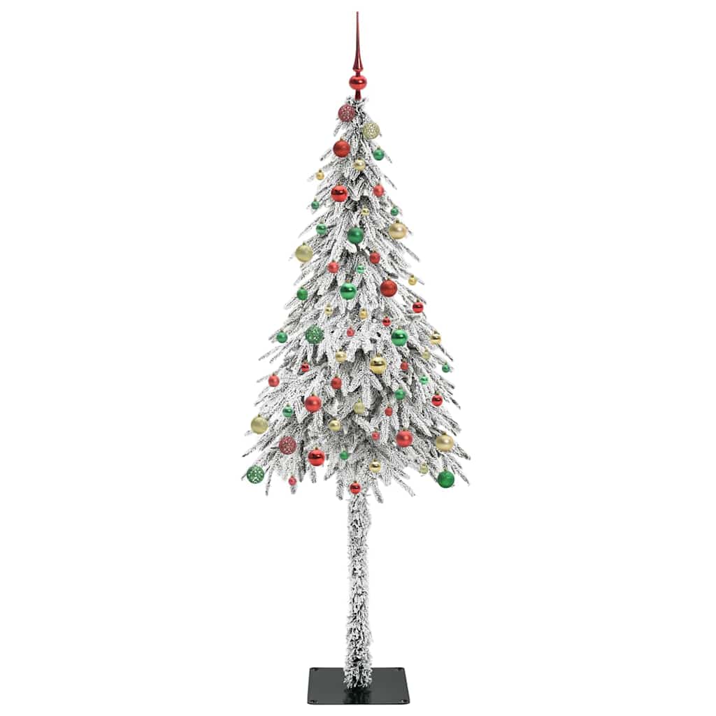 Albero di Natale con 300 LED Bianco 210 cm PE e Acciaio