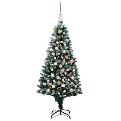 Albero di Natale artificiale con 300 LED Verde 180 cm