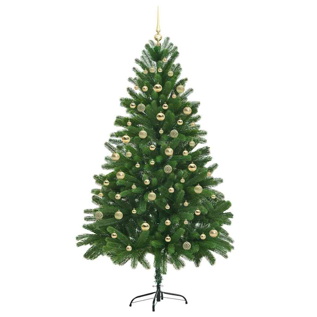 Albero di Natale artificiale con 300 LED Verde 210 cm