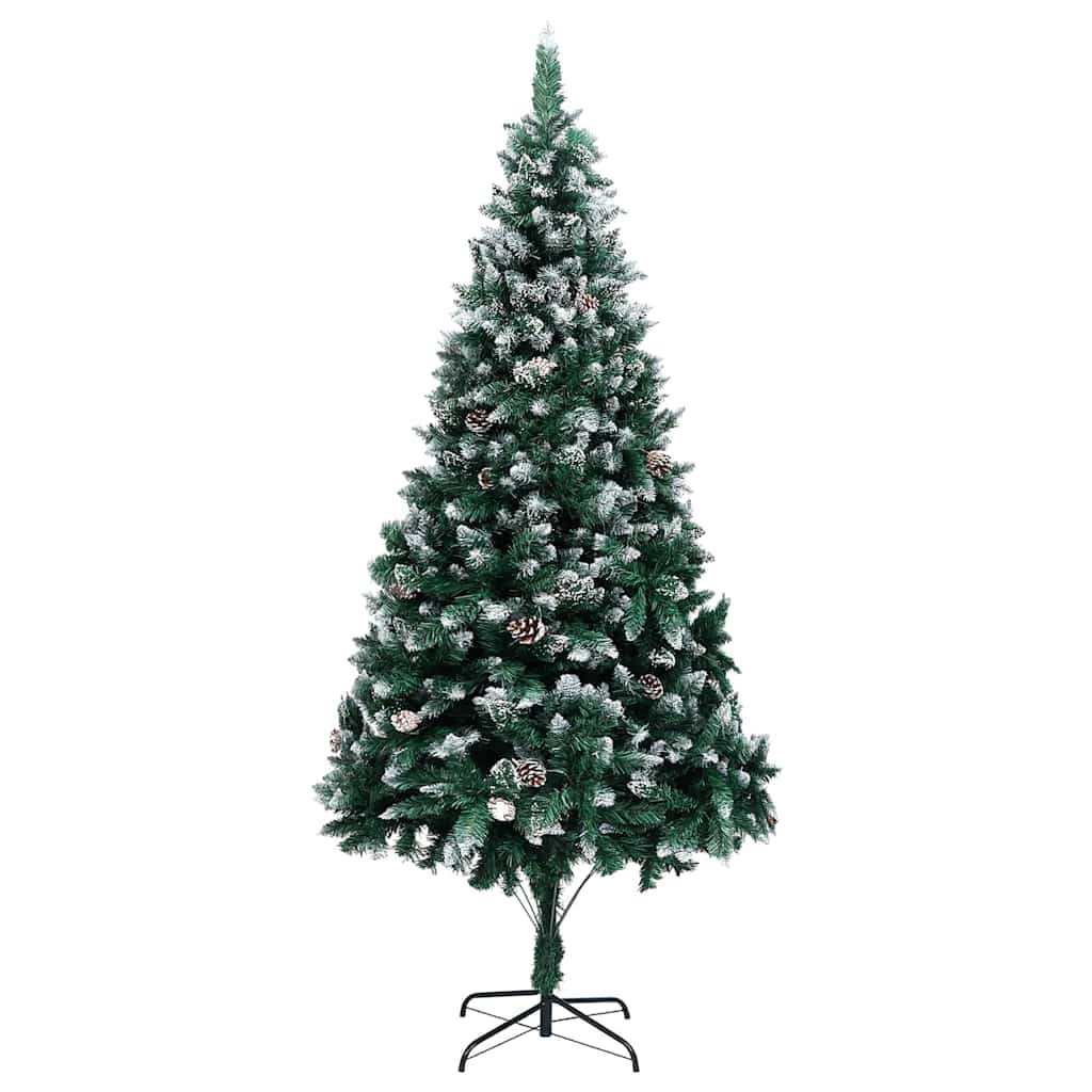 Albero di Natale artificiale con 300 LED Verde 240 cm