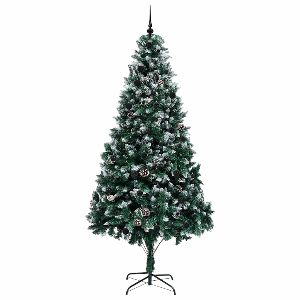 Albero di Natale artificiale con 300 LED Verde 240 cm