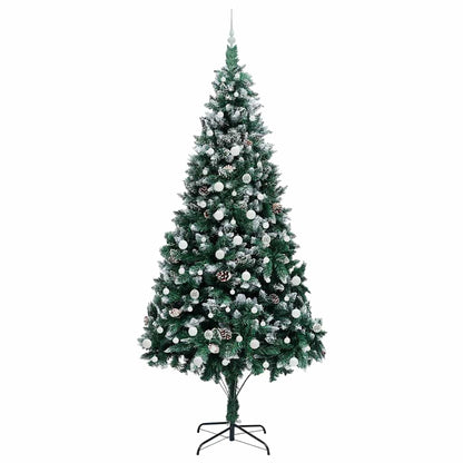 Albero di Natale artificiale con 300 LED Verde 240 cm