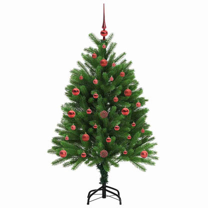 Albero di Natale con 150 LED con supporto Verde 120 cm PE
