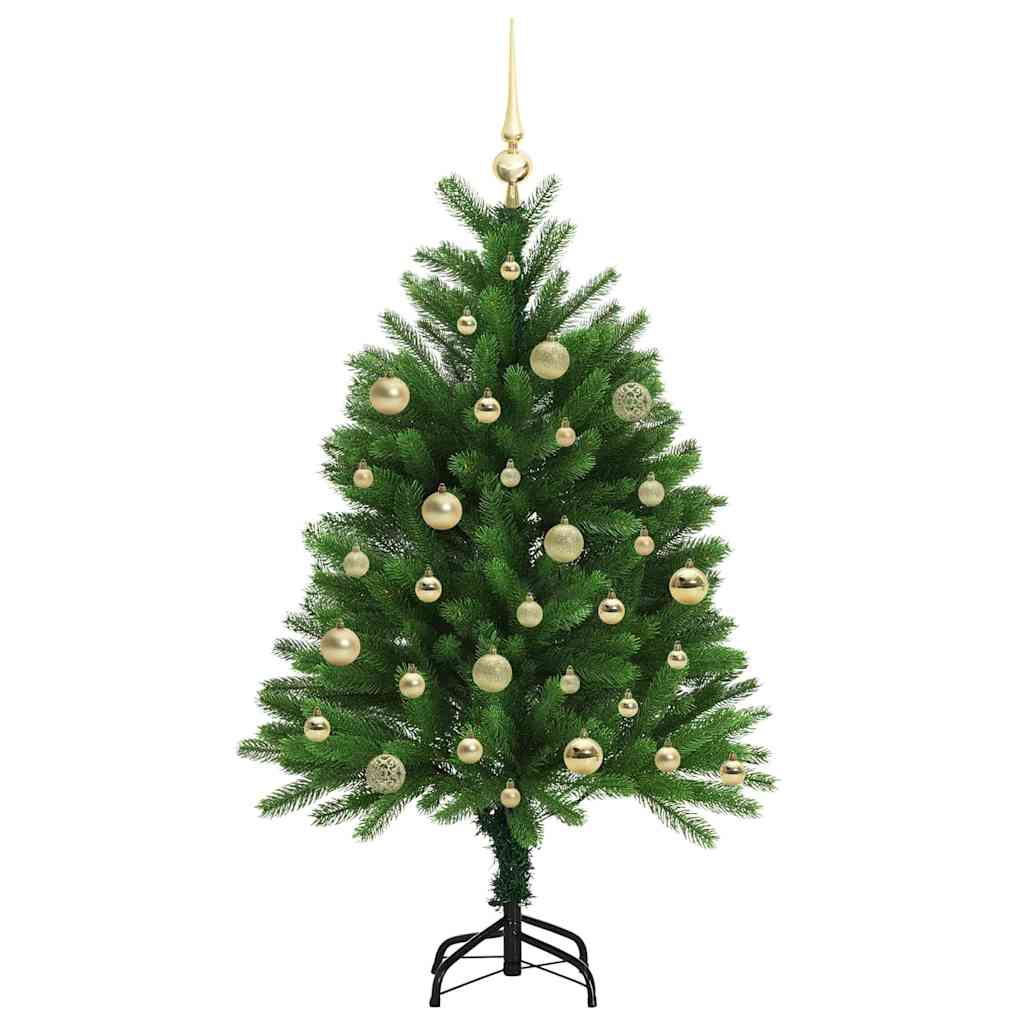 Albero di Natale con 150 LED con supporto Verde 120 cm PE