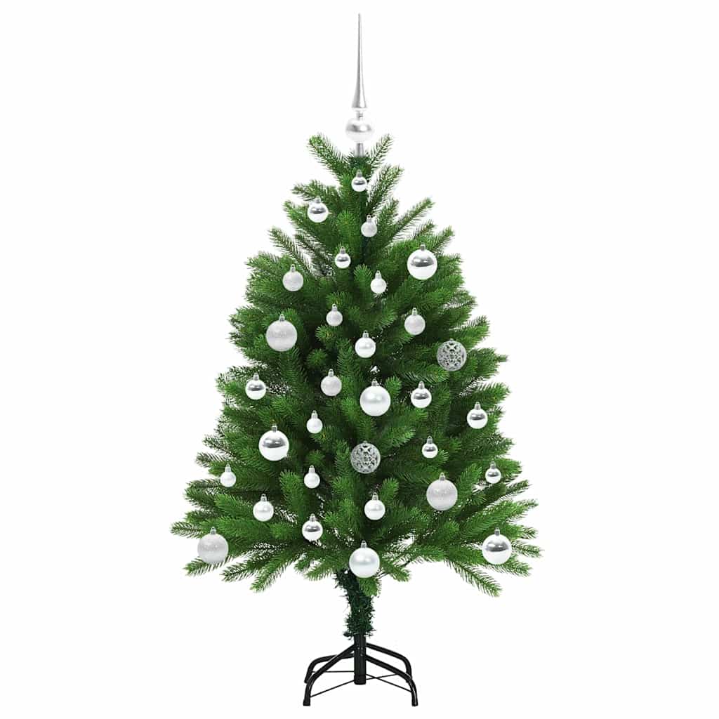 Albero di Natale con 150 LED con supporto Verde 120 cm PE