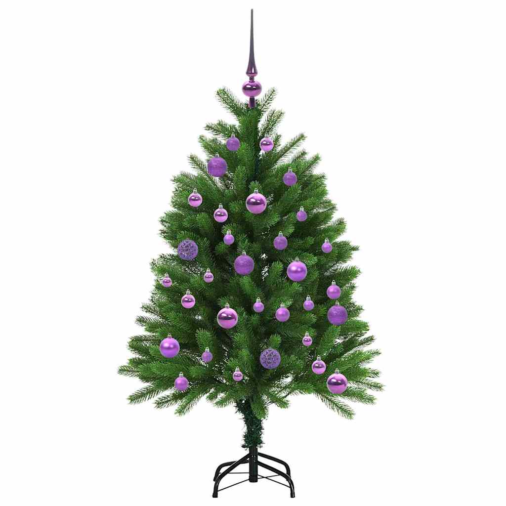 Albero di Natale con 150 LED con supporto Verde 120 cm PE