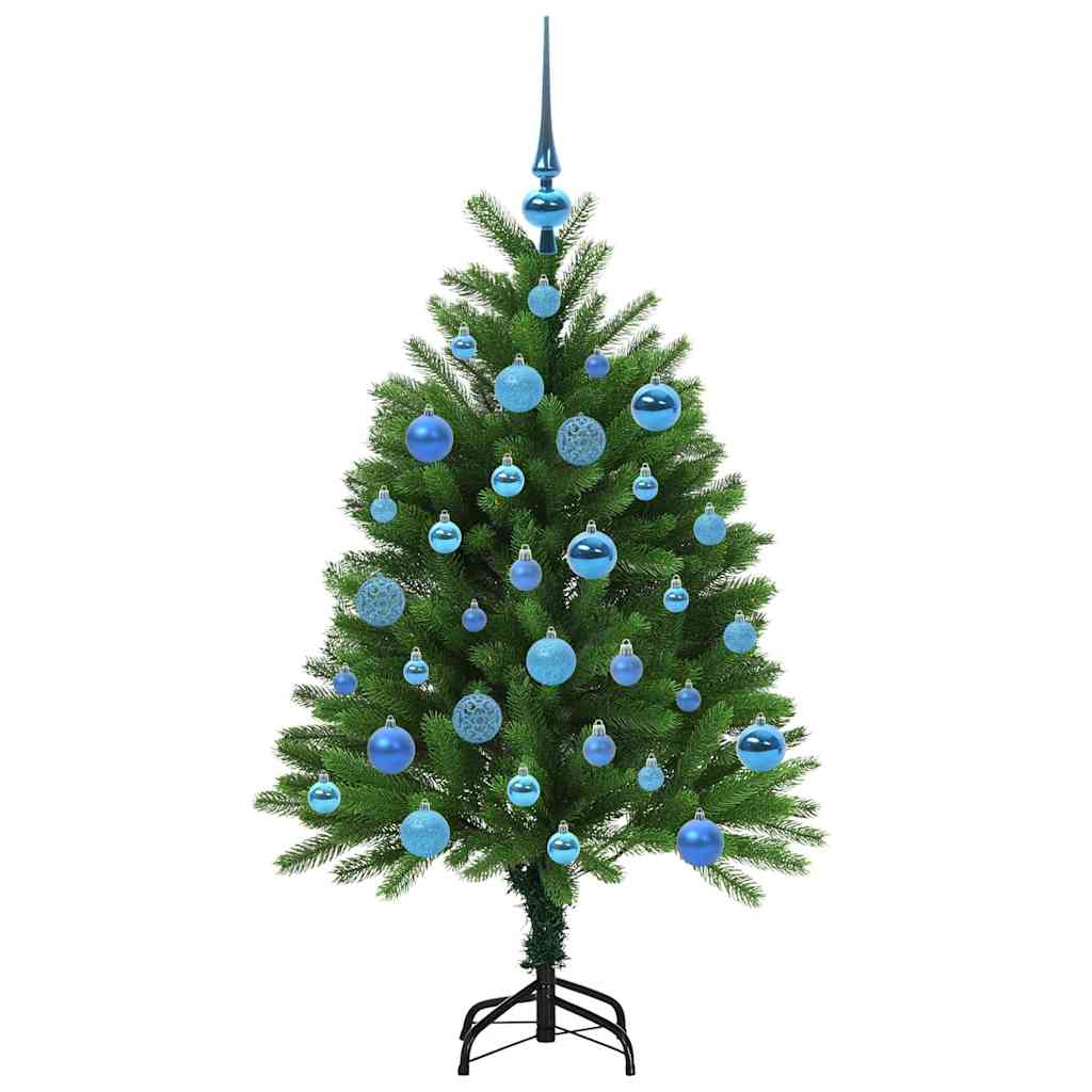 Albero di Natale con 150 LED con supporto Verde 120 cm PE