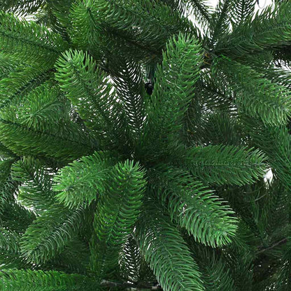 Albero di Natale con 150 LED con supporto Verde 150 cm PE