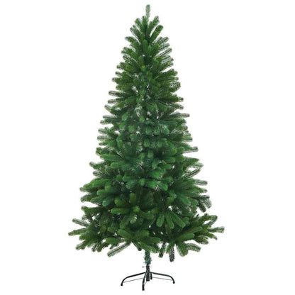 Albero di Natale con 150 LED con supporto Verde 150 cm PE
