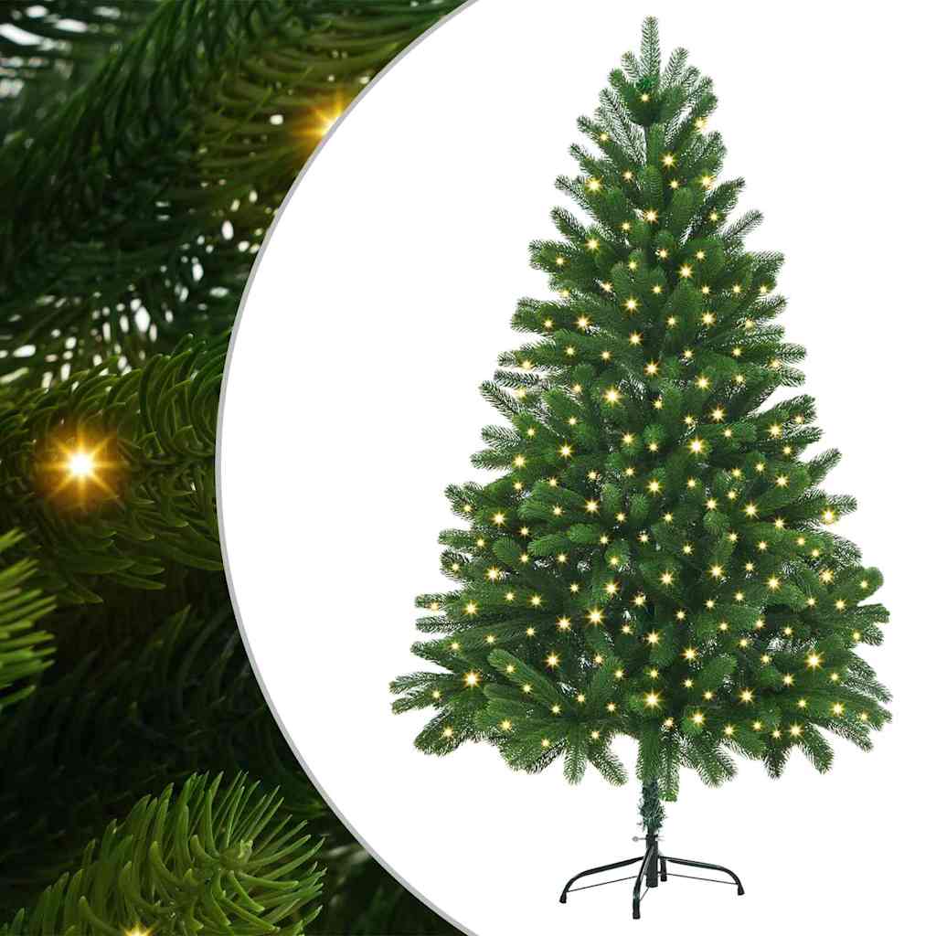 Albero di Natale con 300 LED con supporto Verde 180 cm PE | homemem39
