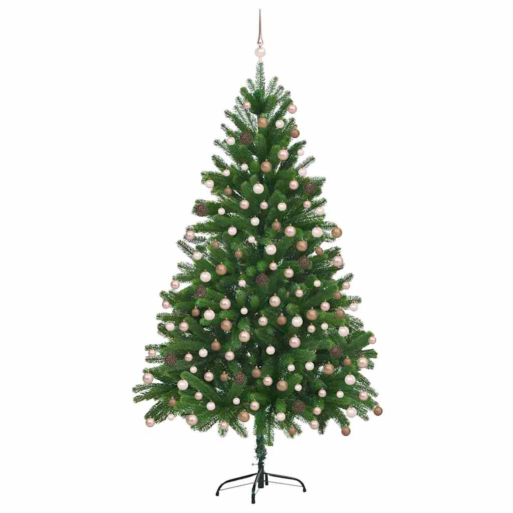 Albero di Natale con 300 LED con supporto Verde 180 cm PE