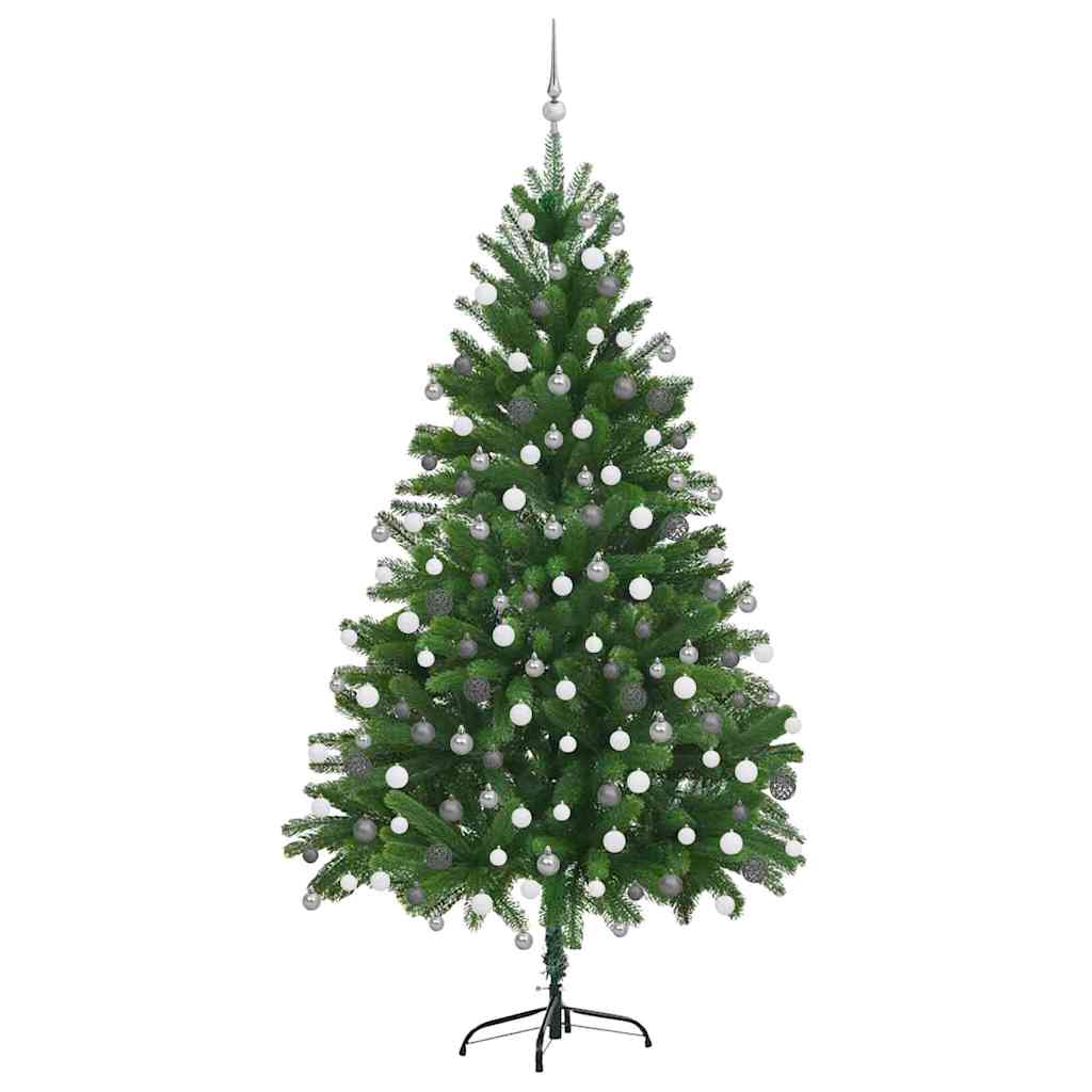 Albero di Natale con 300 LED con supporto Verde 180 cm PE
