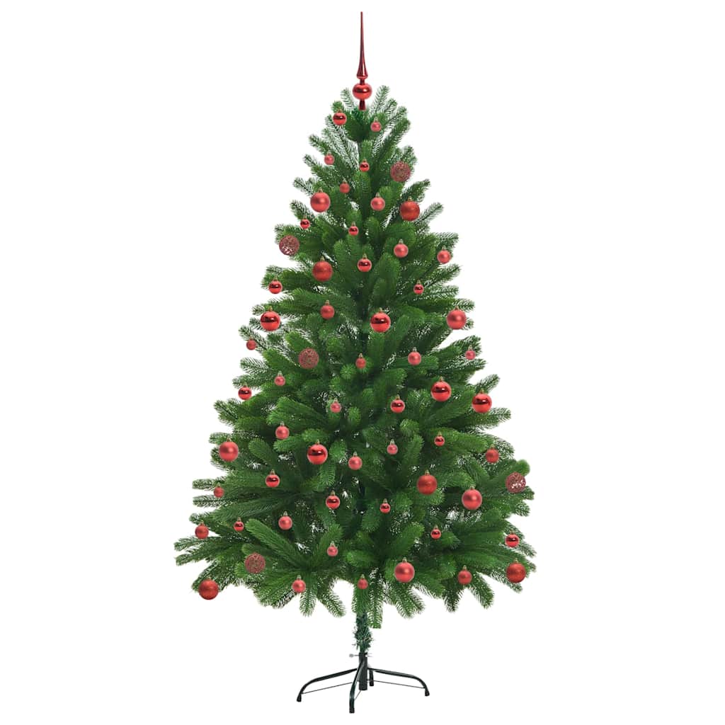 Albero di Natale con 300 LED con supporto Verde 180 cm PE