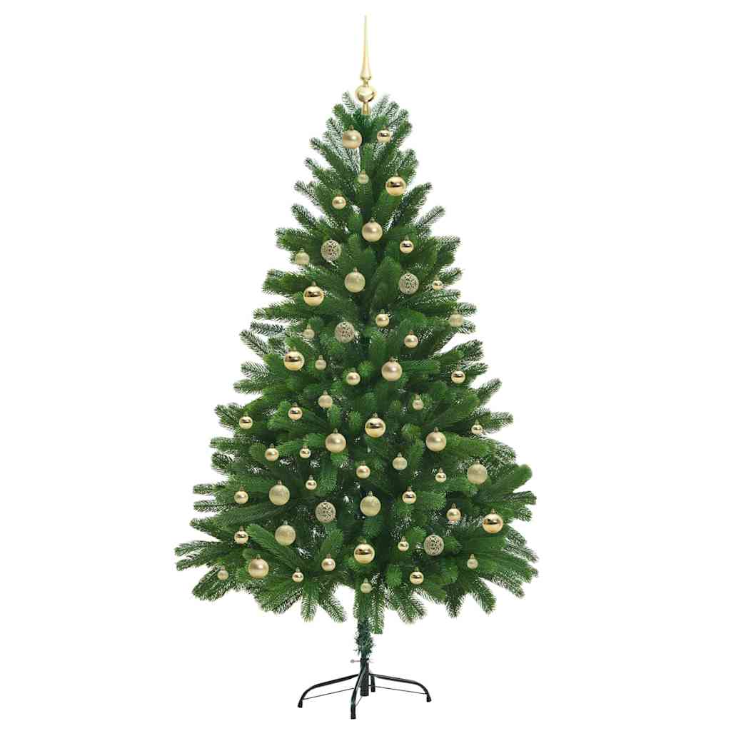 Albero di Natale con 300 LED con supporto Verde 180 cm PE